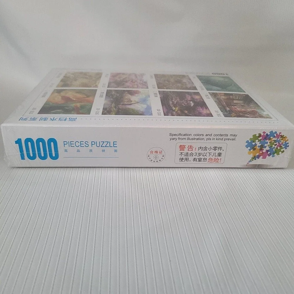 African Safari Rainbow 1000 Piece Premium Puzzle Sealed